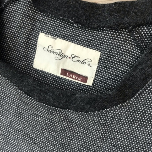 Sovereign Code Men’s Grey Sweater - Picture 4 of 5